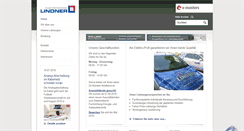 Desktop Screenshot of lindner-elektro.de